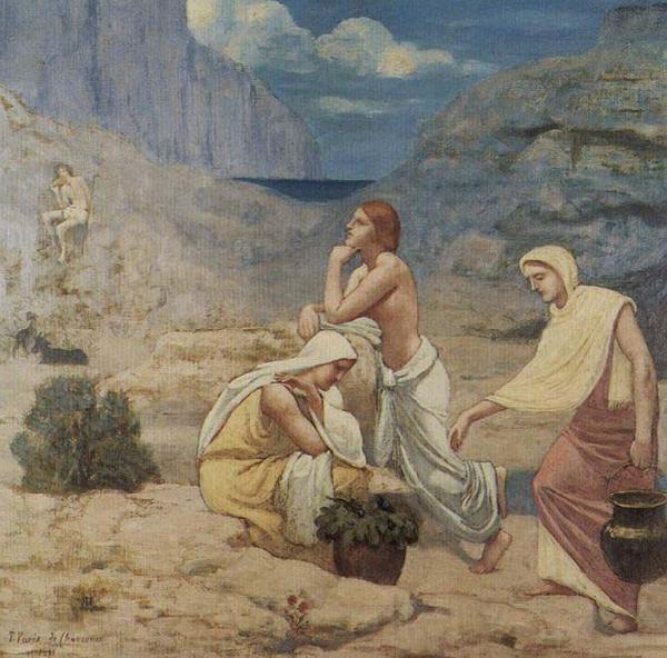 Pierre Puvis de Chavannes Magdalena Germany oil painting art